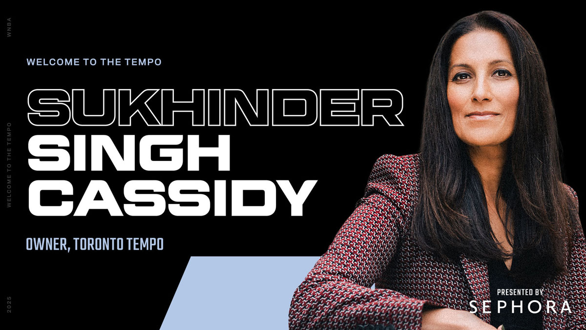 Sukhinder Singh Cassidy Joins Toronto Tempo Ownership Group